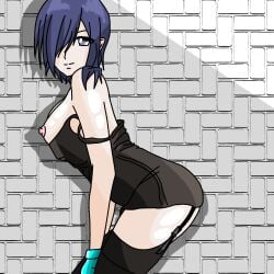 1girls big_ass drago2004 kirishima_touka small_breasts tokyo_ghoul