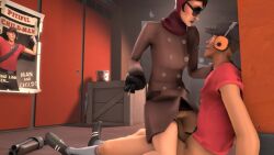 1boy 1boy1girl 1girls 3d animated cum cum_in_pussy femspy no_sound scout scout_(team_fortress_2) short_playtime source_filmmaker tagme team_fortress_2 video