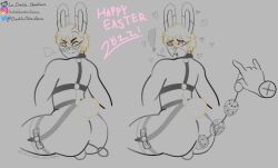 <3_eyes ahe_gao anal_beads animal_crossing animal_humanoid anthro ass balls blonde_hair blush blush_lines bow bunny_boy buttplug clothing cute_eyes disembodied_hand duo ears_up easter easter_egg egg genitals girly hair heart hi_res holidays humanoid krita_(program) la_diabla_obsidiana lagomorph lagomorph_humanoid legwear leporid leporid_humanoid lingerie looking_pleasured male mammal mammal_humanoid nintendo plug_(sex_toy) rabbit rabbit_humanoid rear_view sasha_(animal_crossing) sex_toy straps_across_chest submissive submissive_male tail_tuft thick_thighs thigh_highs tongue tongue_out traps tuft video_games wide_hips