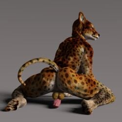 3d_(artwork) 5_fingers 5_toes all_fours animal_genitalia animal_penis anthro athletic athletic_gynomorph athletic_intersex backsack balls cheetah cinder_(earthclan) digital_media_(artwork) earthclan3d feet felid feline feline_penis fingers fur furry_balls genitals glistening glistening_body glistening_fur gynomorph hi_res intersex kneeling long_penis looking_at_viewer mammal muscular_arms muscular_thighs navel nude penis penis_backwards pink_penis pointed_feet solo spread_legs spreading toes yellow_body yellow_fur