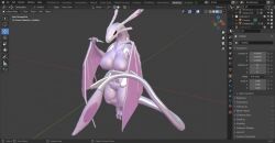 3d bakugan bakugan_battle_brawlers blender dragon model scalie sfm wavern wip wyvern yiff