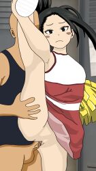 momo yaoyorozu from my hero academia by aikawa (artist)