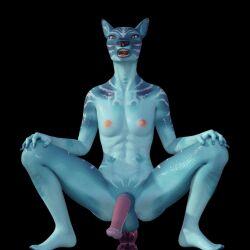 3d_(artwork) 5_fingers 5_toes abs ambiguous_penetration animal_genitalia animal_penis animated anthro areola athletic athletic_gynomorph athletic_intersex black_background black_nose blu_(earthclan) blue_body blue_breasts blue_eyes blue_fingernails blue_fur blue_penis blue_toenails bodily_fluids bouncing_breasts bouncing_penis breasts butt_from_the_front digital_media_(artwork) dildo dildo_penetration dildo_sitting earthclan3d equine_penis erection eyelashes facial_markings feet fingers flared_penis front_view fur futanari genital_fluids genitals glistening glistening_genitalia glistening_penis gynomorph head_markings intersex knotted_dildo low_res markings masturbation medial_ring multicolored_penis nipples nude open_mouth penetration penis pink_areola pink_dildo pink_nipples pink_penis sex_toy simple_background small_breasts solo spread_legs spreading striped_arms striped_body striped_face striped_fur striped_legs stripes thick_eyelashes throbbing_penis toes tongue tongue_out two_tone_penis white_stripes