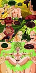 1girls 2boys anal_sex big_penis black_hair broly broly_(dragon_ball_super) broly_(dragon_ball_z)_1993 colored cuffs dirty_talk double_anal double_penetration dragon_ball dragon_ball_super dragon_ball_z erect_nipples español green_hair holding_legs kale kale_(berserker) larger_male legendary_super_saiyan legs_spread milking multiverse muscular_female muscular_male necklace original original_artwork pubic_hair pupilless_eyes pussy_juice pussy_juice_drip reyeshentai(artist) ripped_clothing scars_on_pectorals sex signature size_difference smaller_female spanish_text text thick_penis trio uncensored virginity_loss