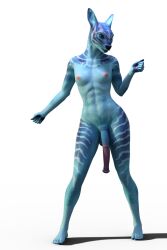 3d_(artwork) 5_fingers 5_toes abs animal_genitalia animal_penis anthro areola athletic athletic_gynomorph athletic_intersex balls black_nose blu_(earthclan) blue_balls blue_body blue_breasts blue_eyes blue_fingernails blue_fur blue_penis blue_toenails breasts contrapposto digital_media_(artwork) earthclan3d equine_penis eyelashes facial_markings feet fingers flaccid flared_penis fur futanari genitals glistening glistening_genitalia glistening_penis gynomorph head_markings head_turned hi_res intersex markings medial_ring multicolored_penis nipples nude open_mouth penis pink_areola pink_nipples pink_penis pose simple_background small_breasts solo standing striped_arms striped_body striped_face striped_fur striped_legs stripes thick_eyelashes toes two_tone_penis white_stripes wide_stance