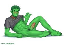 beast boy from dc by vinceteaa