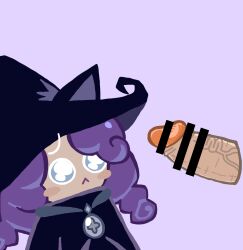 censored cookie cookie_run disembodied_penis female penis solo witch_hat witchberry_cookie