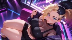 akali from k/da all out series by kaistar