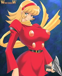 1girls 2003 breasts cyborg_009 female francoise_arnoul short_hair tagme wancozow