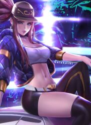 1girls akali_jhomen_tethi female female_focus female_only galakushi k/da_akali k/da_series league_of_legends