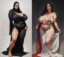 ai_generated ai_hands amandovakin bbw belly chubby hijab hindu huge_breasts indian indian_female milf milfs mommy muslim poor_quality poorly_drawn saree sari voluptuous