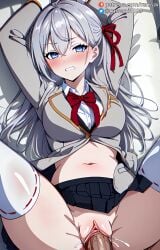 ai_generated alisa_mikhailovna_kujou anime bondage classroom kuze_masachika large_breasts missionary_position ranwai sex stable_diffusion tokidoki_bosotto_russian_de_dereru_tonari_no_alya-san