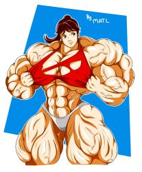 abs biceps breasts female hyper_muscles matl muscles muscular muscular_arms muscular_female muscular_legs muscular_thighs pecs resident_evil