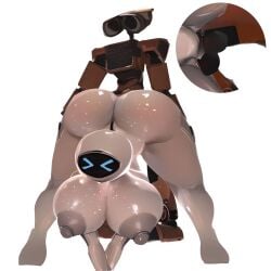 ai_assisted ai_generated all_fours all_the_way_to_the_base balls big_breasts big_butt big_nipples big_penis big_thighs bulge disney eve_(wall-e) female grabbing grabbing_ass grabbing_from_behind huge_ass huge_breasts huge_cock huge_nipples huge_thighs large_ass large_breasts large_butt large_penis larger_female long_penis male male/female male_penetrating male_penetrating_female pixar robot robot_boy robot_girl smaller_male stomach_bulge struggling thick_thighs thighs tight_fit tight_pussy vagina vaginal_insertion vaginal_penetration vaginal_sex wall-e wall-e_(character) white_body