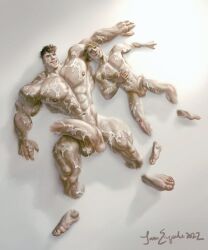 abs balls biceps bodybuilder excessive_cum hyper hyper_balls hyper_genitalia hyper_muscles hyper_penis hyper_testicles male male_focus male_only muscles muscular muscular_arms muscular_ass muscular_back muscular_legs muscular_male muscular_thighs nipples pecs penis samergule testicles veins veiny_penis