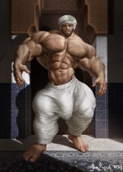 abs balls biceps bodybuilder hyper hyper_balls hyper_bulge hyper_genitalia hyper_muscles hyper_penis hyper_testicles male male_focus male_only muscles muscular muscular_arms muscular_ass muscular_back muscular_legs muscular_male muscular_thighs nipples pecs penis samergule testicles veins veiny_penis