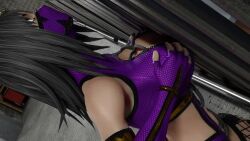 1girls 3d animated between_breasts big_breasts humanoid mileena mileena_(mk9) miquervel mortal_kombat mortal_kombat_(2011) netherrealm_studios no_sound paizuri partial_male tagme titjob video