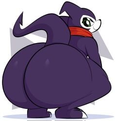 big_ass bubble_butt digimon digimon_(species) ekkokenight huge_ass impmon tagme