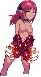 1girls cali_(crimson_keep) color colored crimson_keep female female_only introspurt lava_imp solo sprite tagme transparent_background