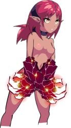 1girls cali_(crimson_keep) color colored crimson_keep female female_only introspurt lava_imp solo sprite tagme transparent_background