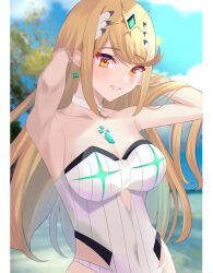 mythra from nintendo by wanu 14