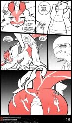 2021 aggron ambiguous_penetration anus ass big_ass big_butt big_penis blush bodily_fluids bottomless butt_shot claws closed_eyes clothed clothing comic cum cum_on_body cum_on_butt english_text female feral fluffy footwear gallade genital_fluids genitals hi_res horn legendary_pokemon male male/female matemi max_(shiro-neko) motion_lines multi_arm multi_limb multi_wing neck_tuft necktie nintendo nude open_mouth page_15 patreon_username penetration penis pokémon_(species) pokemon pokemon_(species) saliva sex shirt silver_soul sir_gallade socks suit sweat teeth text topwear tuft video_games wings yveltal