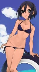 alternate_version_available asagi_asagiri beach bikini bikini_bottom bikini_top breasts disgaea kochiya_(gothope) makai_wars nippon_ichi_software undressing