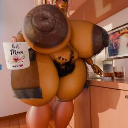 3d 3d_(artwork) absurd_res adri164 animatronic areola avian beak big_areola big_breasts big_nipples bird breasts chicken colored_nails excessive_pubic_hair female five_nights_at_freddy's five_nights_at_freddy's_2 galliform gallus_(genus) gilf_toy_chica gold_lipstick hairy hi_res huge_breasts lipstick long_nails machine makeup mature_female nails navel nipples overweight overweight_female phasianid pink_nails plump_lips pubes pubic_hair robot scottgames smile solo thick_thighs toy_chica_(fnaf) wide_hips yellow_body