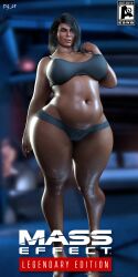 1girls 3d alternate_body_type alternate_skin_color ashley_williams ass big_ass big_breasts bioware bottom_heavy breasts bust busty chest chubby chubby_female curvaceous curvy curvy_figure dganger69 electronic_arts extreme_proportions female female_focus hips huge_ass huge_breasts human large_ass large_breasts legs light-skinned_female mass_effect mature mature_female obese overweight thick thick_hips thick_legs thick_thighs thighs top_heavy voluptuous voluptuous_female waist wide_hips