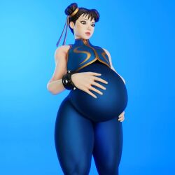 big_stomach bigvg capcom chun-li_(fortnite) sockpoppetdraws street_fighter