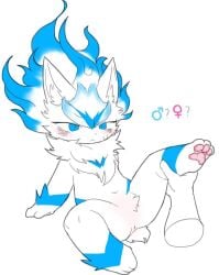 2d_(artwork) aellaellae5 anal ass belly blue_eyes blue_hair blush child_of_destiny_phono cute fire flame focus fur furry furry_ears furry_only hand_on_leg horny nyanko_daisensou paws pov shy sitting tagme the_battle_cats unknown_gender veteran_cat white_background white_body white_fur white_skin