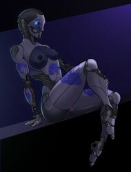 ada-1 bare_breasts breasts bungie destiny_(game) destiny_2 exo female glowing glowing_eyes glowing_genitalia glowing_pussy looking_at_viewer nipples nude nude_female robot robot_girl robot_humanoid spacemaxmarine tagme thighs