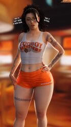 1girls 3d big_breasts breasts bust busty capcom chest curvaceous curvy curvy_figure devil_may_cry devil_may_cry_5 english_text female female_focus fully_clothed hips hooters hooters_uniform hourglass_figure huge_breasts human large_breasts legs light-skinned_female light_skin lips mature mature_female meme nicoletta_goldstein slim_waist smitty34 text thick thick_legs thick_thighs thighs tomboy uniform voluptuous waist wide_hips