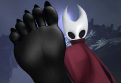 1female 1girls 3d big_foot feet feet_fetish female foot_fetish giantess hollow_knight hornet_(hollow_knight) imminent_crush imminent_stomp soles tagme team_cherry theprinceofdarkn3ss