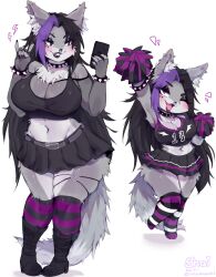 1girls anthro ass big_breasts breasts cleavage female female_focus female_only fur furry furry_female furry_only infienthusiast1 shai shyychilla shyychilla_ thick_thighs wide_hips