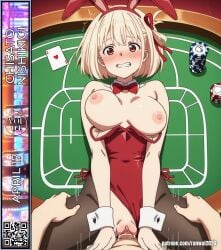 1girls ai_generated anime blonde_hair breasts clothed_sex lycoris_recoil nishikigi_chisato patreon_logo patreon_username ranwai26 red_eyes sex uncensored vagina vaginal_penetration vaginal_sex watermark