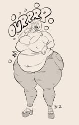 1girls 2020s 2026 2026s alternate_body_type beastbizkit belch belching big_breasts big_thighs bloated bloated_belly bracelets burp burp_bubbles burp_fetish burping digital_drawing_(artwork) digital_media_(artwork) family_guy fat fat_female fat_fetish female female_focus hand_up huge_burp jillian_russell-wilcox loud_burp monochrome mouth_open nipples_visible_through_clothing no_background onomatopoeia simple_background simple_shading solo solo_female solo_focus tank_top thicc thick_ass thick_hips thick_legs thick_penis thunder_thighs thunderthighs twitter_link watermark