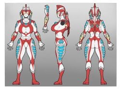 ass breasts female janus_jammy ultraman_(franchise)