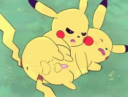 2d_animation anal anal_penetration animal_genitalia animated anus balls blush blush_lines duo feral frame_by_frame from_behind_position fur generation_1_pokemon genitals grass grass_field hi_res lying male male/male male_penetrated male_penetrating male_penetrating_male newdlz nintendo on_side penetration penile penile_penetration penis penis_in_ass pikachu plant pokemon pokemon_(species) sex spoon_position tail yellow_body yellow_fur