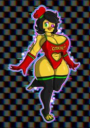 belya_(belyasnikov) belyasnikov big_breasts breasts child_bearing_hips curvy curvy_figure giant_breasts gigantic_breasts huge_breasts large_breasts massive_breasts stockings wide_hips