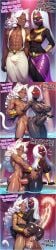 abs ai_generated ass ass_grab balls big_ass big_balls big_boobs big_breasts big_coxk big_penis black_skin boobs breasts brown_skin cairo_(farggothdur) cock cock_in_pussy cocky69 comic cum cum_drip cum_in_pussy cum_inside cumming cumming_in_pussy cumming_inside cumming_while_penetrating cumshot curly_hair duck_dodgers english_text female femboy fit fit_body fit_female fit_femboy fucked fucking hi_res long_cock long_hair long_penis naked naked_female naked_femboy penis penis_in_pussy purple_eyes pussy queen_tyr'ahnee sexy sexy_body sexy_female text vagina vaginal vaginal_penetration vaginal_sex wet_pussy white_hair