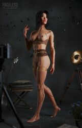 1girls 3d 3d_(artwork) ass black_hair breasts bush clair_obscur:_expedition_33 faceless_xxx female female_only female_pubic_hair fully_naked fully_nude functionally_nude functionally_nude_female hairy_pussy long_hair lune_(clair_obscur:_expedition_33) naked naked_female nipples nude nude_female pubes pubic_hair pussy slim_female slim_waist small_breasts solo solo_female tagme thighs vagina