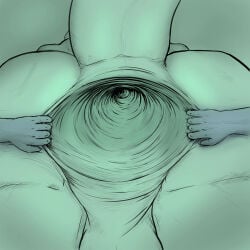 1:1 2016 ambiguous_form ambiguous_gender anus balls big_anus butt disembodied_hand dragon duo faceless_character faceless_male firondraak gaping genitals hi_res huge_anus hyper hyper_anus hyper_gape kittykage male male/ambiguous male_(lore) male_focus mech_(mechedragon) mythological_creature mythological_scalie mythology raised_tail rear_view scalie simple_background size_difference solo_focus spread_anus spreading tail why