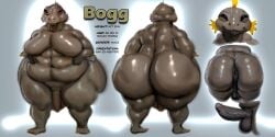 1boy anthro big_ass big_ass_(male) big_butt furry huge_ass huge_butt male male_only mudskipper
