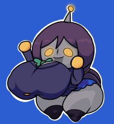 ass breasts fully_clothed joke_explainer_7000 large_ass large_breasts pizza_rd robot robot_girl shortstack siivagunner tagme the_joke-explainer_7000