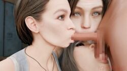 1boy3girls 3d 3d_animation 3girls1boy ada_wong age_difference ahe_gao ahegao_face argen123 bukkake claire_redfield cum cum_in_mouth cum_on_face cumshot jill_valentine resident_evil shorter_than_10_seconds size_difference tagme video