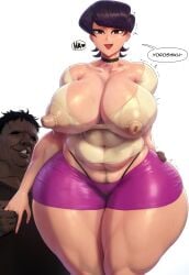 1boy 1girls abs_visible_through_clothing asian_female ass ass_grab big_breasts big_penis black_choker black_eyes black_hair boobs breasts bulge cheating cheating_wife choker crop_top dark-skinned_male dark_skin dialogue edit edited edited_art english_text erect_nipples erect_nipples_under_clothes erection_under_clothes eyebrows_visible_through_hair faceless_male female female_pubic_hair gigantic_ass hand_on_penis happy huge_breasts huge_cock imminent_sex interracial komi-san_wa_komyushou_desu komi_shuuko large_penis light-skinned_female light_skin lipstick_mark lipstick_on_neck male maledom/femsub mature_female milf mind_break miniskirt mother muscles muscles_through_clothes muscular muscular_male nipple_bulge nipples paag panty_straps penis penis_bulge plump plump_ass plump_thighs precum precum_through_clothing pubic_hair pubic_hair_peek rampage0118 revealing_clothes short_hair short_shorts size_comparison size_difference size_play skirt speech_bubble standing stealth_ass_grab sweat text thick_thighs thighs thong tight_clothing trembling ugly_bastard venus_body voluptuous voluptuous_female wide_hips
