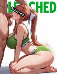 monika (doki doki literature club) fan art