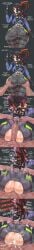 aestheticc-meme anal ass ass_grab buttjob comic cop cum cum_inside police secretly_loves_it sex zenless_zone_zero zhu_yuan