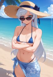 1girls ai_generated rwby shiny_hair shiny_skin solo solo_female tagme weiss_schnee